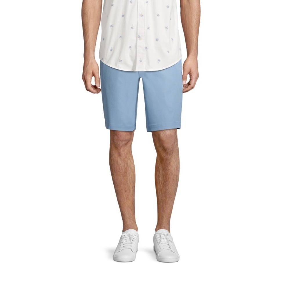 George Big Men's Performance Flat Front Shorts - Picture 3 of 7